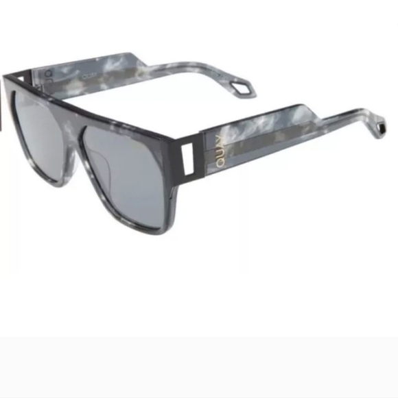 New Quay Australia x Saweetie Go Off Flat Top Polarized Shield Unisex Sunglasses main image 6